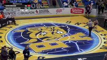 117 lbs Semifinal - Gavin Bricker, Trinity vs Grayson Hostetter, Oxford