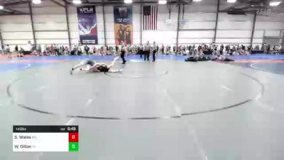 145 lbs Consi Of 32 #1 - Solomon Wales, MN vs Wyatt Dillon, PA