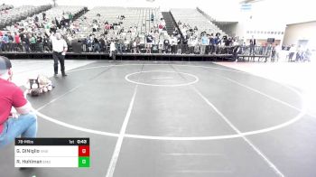 78-M lbs Round Of 16 - Gage DiNiglio, Vineland vs Riley Hohlman, East Meadow