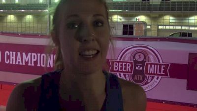 Elizabeth Laseter loves the Beer Mile World Champs