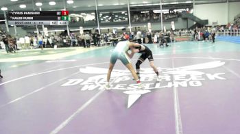 5 - 144 lbs Champ. Round 1 - Cyrus Panjshiri, Lightridge High School vs Kaleb Kumm, Deep Creek