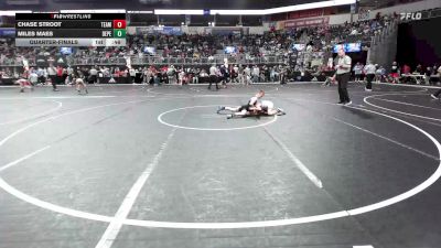 75 lbs Quarterfinal - Chase Stroot, Team Mascoutah vs Miles Maes, DePere