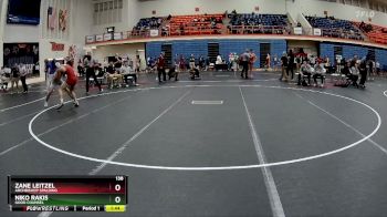 138 lbs Quarterfinal - Zane Leitzel, Archbishop Spalding vs Niko Rakis, Good Counsel