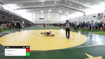 77 lbs Semifinal - Jd Alguire, Juggernaut WC vs Samson Elario, Aniciete TC