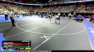 190 Class 4 lbs Quarterfinal - Cade Muscia, Lebanon vs Cole Ruble, Seckman