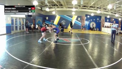 106 lbs Round 3 (8 Team) - Brysen Frey, Pasco Wolfpack vs Ethan Carrillo, Westside Wrestling