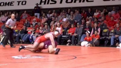 285lbs Match Austin Mardsen (Oklahoma State) vs. Ross Larson (Oklahoma)