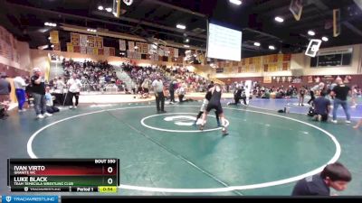 119 lbs Quarterfinal - Luke Black, Team Temecula Wrestling Club vs Ivan Virto, Granite WC