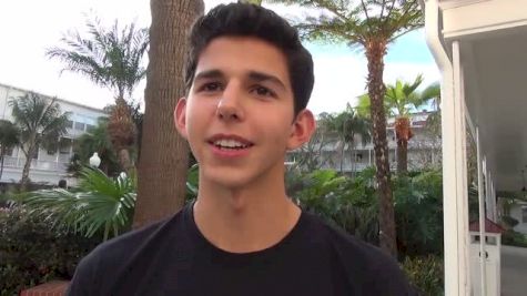 Grant Fisher before his final XC race