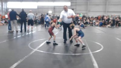 52 lbs Round 4 (6 Team) - Jayce Vokes, Neighborhood Wrestling vs Wyatt Michael, Contenders WA Blue
