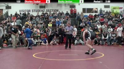 132lbs Semi-finals Rocky Jordan (Graham) vs Chaz Tucker (Blair)