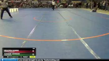 126 lbs Champ. Round 1 - Brayden Morris, Bismarck Century vs Konnor Johnson, Fargo North