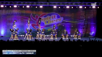 East Celebrity Elite - Rebels [2026 L4.2 Senior - Medium Day 1] 2026 Spirit Cheer Grand Nationals