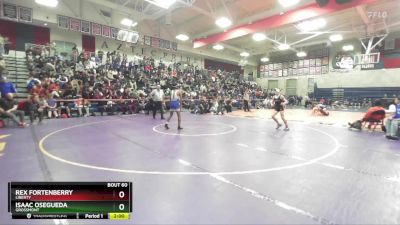 120 lbs Champ. Round 2 - Rex Fortenberry, Liberty vs Isaac Osegueda, Grossmont