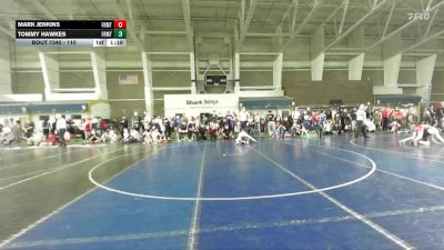 110 lbs Cons. Round 3 - Mark Jenkins, Grantsville Wrestling Club vs Tommy Hawkes, Team Prestige Wrestling