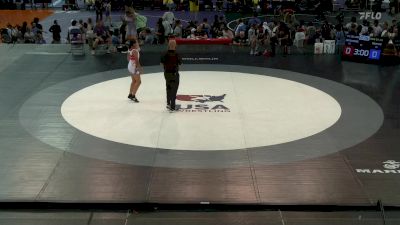 130 lbs Cons 64 #2 - Ariana Hernandez, CO vs Jazlin Tavares, OR