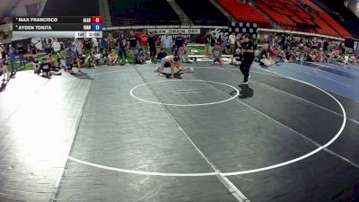 126 lbs Semis - Max Francisco, Alaska vs Ayden Tokita, Idaho