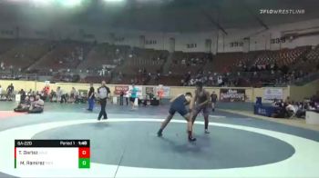 6A-220 lbs Quarterfinal - Makaveli Ramirez, Piedmont vs Tristen Dartez, Southmoore