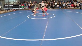 113 lbs Round 2 - Oscar Brown, Scottsbluff vs Alika Salcido, Great Bend HS
