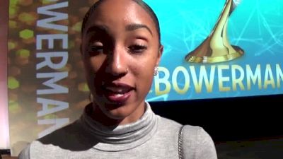 Brianna Rollins relives the magic of the Bowerman
