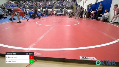 106 lbs Consi Of 8 #2 - Cooper Boyce, Raw Wrestling Club vs Gabriel Ward, Raw Wrestling Club