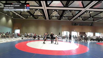 120 lbs Quarters - Karter (Eli) Lorang, SC vs Gavin Ghersi, GA