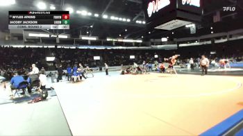 138 lbs Cons. Round 2 - Jacoby Jackson, Lake Roosevelt vs Myles Atkins, Federal Way