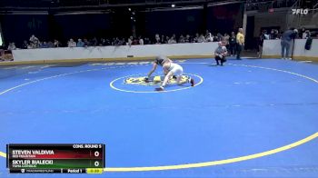 106 lbs Cons. Round 5 - Steven Valdivia, Red Mountain vs Skyler Bialecki, Yuma Catholic