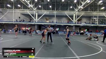 96 lbs Round 5 (10 Team) - Cameron Melhorn, Upstate Uprising vs Corey Brown, Headhunters
