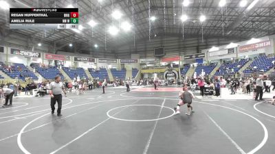 109 lbs Consolation - Regan Huppenthal, Brighton WC vs Amelia Rule, NM Wolf Pack