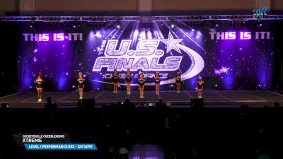 Cockeysville Cheerleading - Xtreme [2025 L1 Performance Rec - 12Y (AFF) Day 1] 2025 The U.S. Finals Virginia Beach