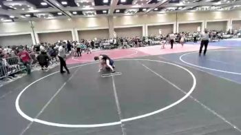 120 lbs Consi Of 8 #2 - Haden Hernandez, Thunder WC vs Gavin Laverde, Dominator Wrestling