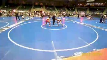 115 lbs Consi Of 16 #2 - Kaden McCrary, Rogers Iron Wrestling vs LT Hawkins, Bulldog Premier Wrestling Club