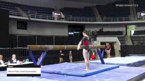 Keira Foley Elite Gymnastic Acad - Beam - 2022 Elevate the Stage Huntsville presented by SportsMED & Crestwood