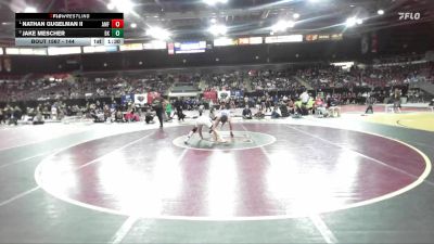 144 lbs 1st Place Match - Nathan Gugelman II, American Falls vs Jake Mescher, Bishop Kelly