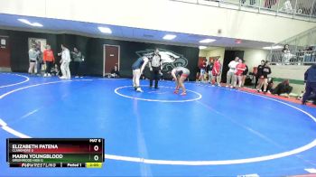 145 lbs 1st Place Match - Marin Youngblood, Greenwood High G vs Elizabeth Patena, Claremore G