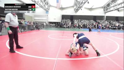 138-H2 lbs 3rd Place - Louis Decibus, Hopewell vs Zavier LaPlace, Estebuilt WC