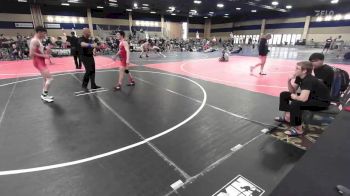 132 lbs 5th Place - Zavian Geronimo, Live Training vs Esequiel MascareÃ±as, Wlv Jr Wrestling