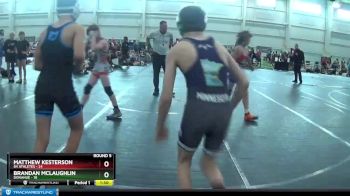 100 lbs Round 5 (10 Team) - Xavier Pollard, Donahue vs Weston Borgers, 84 Athletes