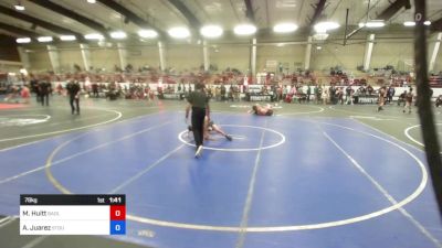 78 kg Rr Rnd 3 - Mason Huitt, Badlands Elite vs Antonio Juarez, Stout Wr Acd