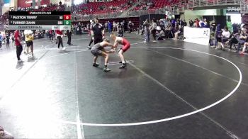 90 lbs Quarterfinal - Paxton Terry, Nebraska Boyz vs Turner Zahn, Syracuse Mat Club