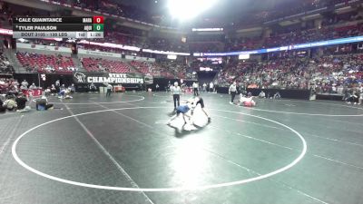 138 lbs Quarters - Cale Quaintance, Marathon vs Tyler Paulson, Aquinas