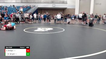 109 lbs Cons. Round 6 - Matthew Wright, Miamisburg vs Case Bridge, Contenders Wrestling Academy