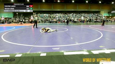 73 lbs Consi Of 16 #2 - Colton Lantz, Middleton Wrestling Club vs Isaiah Cruz, Total Kaos Wrestling Club