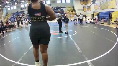 190 lbs Finals (2 Team) - Gabriel Daniels, The Outsiders vs Hailey Mitchell, Oviedo WC