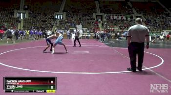 7A 113 lbs Quarterfinal - Tyler Long, Baker HS vs Paxton Hanshaw, Enterprise HS