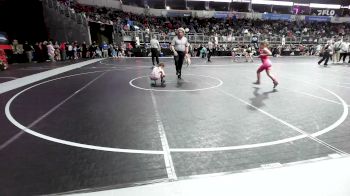 64 lbs Semifinal - Charlize Blair, Frontenac WC vs Rye Bowerman, Madill Takedown Club