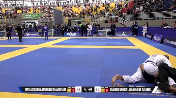 Ricardo Rodrigo Bezerra Da Silva vs Mateus Dunga Linhares De Azevedo 2025 Brasileiro Jiu-Jitsu IBJJF