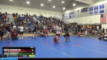 70 lbs Quarterfinal - Bruce Pennington, Hemet Youth Wrestling Club vs Isaiah Gonzalez, Academy Of Wrestling