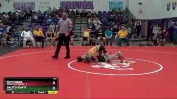 110 lbs Round 2 (6 Team) - Seth Wiles, Olentangy Liberty vs Dalton Davis, Sidney